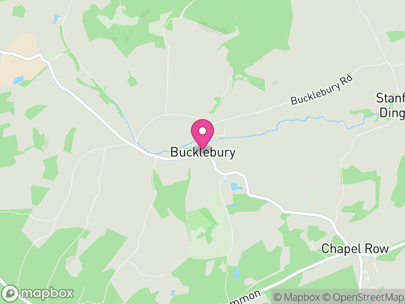 Map of Bucklebury, West Berkshire