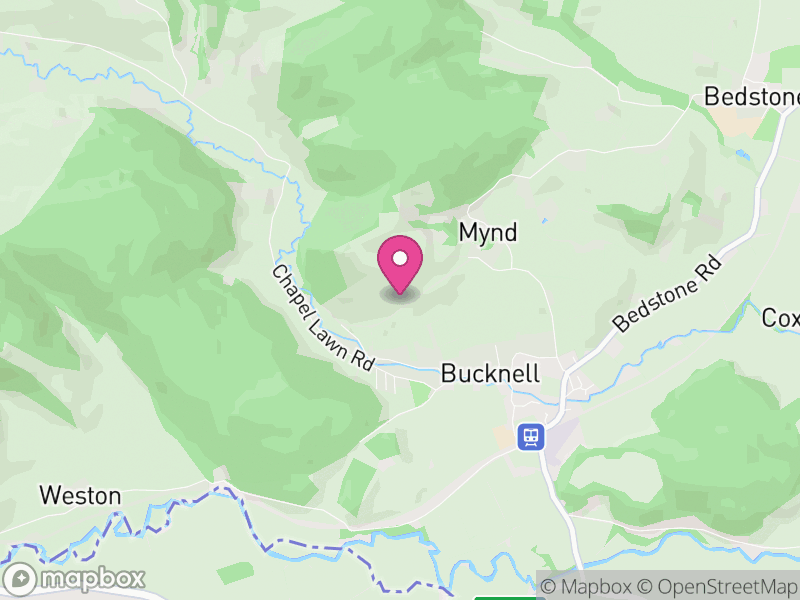 Map of Bucknell, England