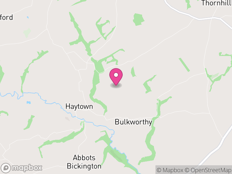 Map of Bulkworthy, Torridge