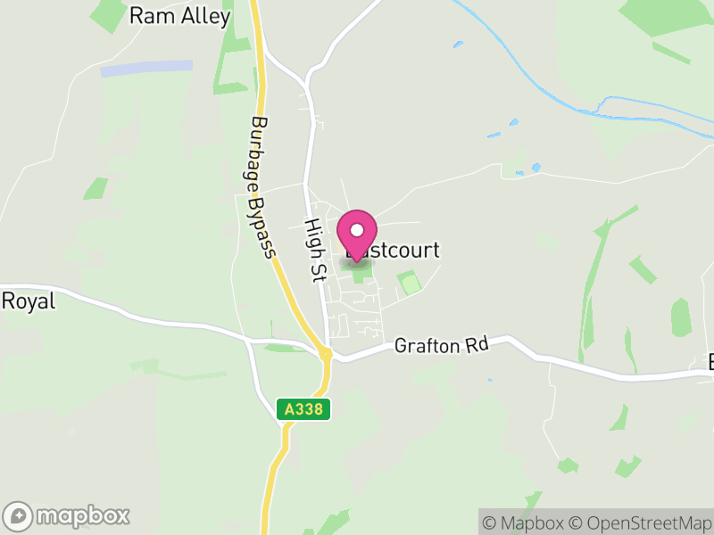 Map of Burbage, Wiltshire