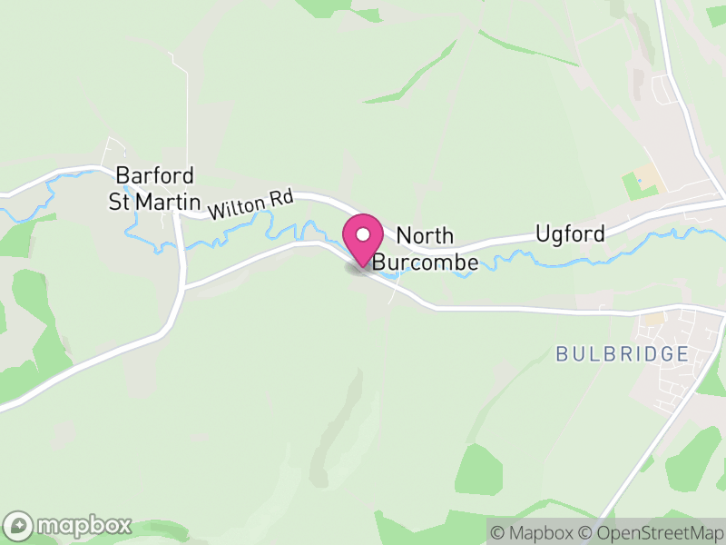 Map of Burcombe Without, Wiltshire
