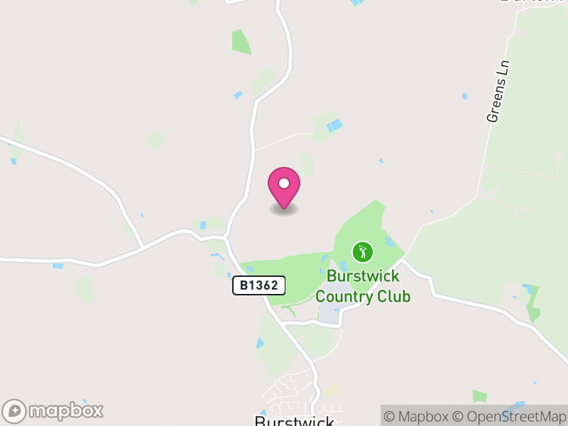 Map of Burstwick, East Riding of Yorkshire