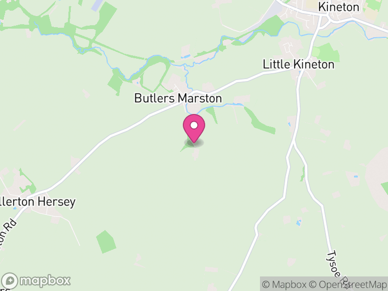 Map of Butlers Marston, Stratford-on-Avon