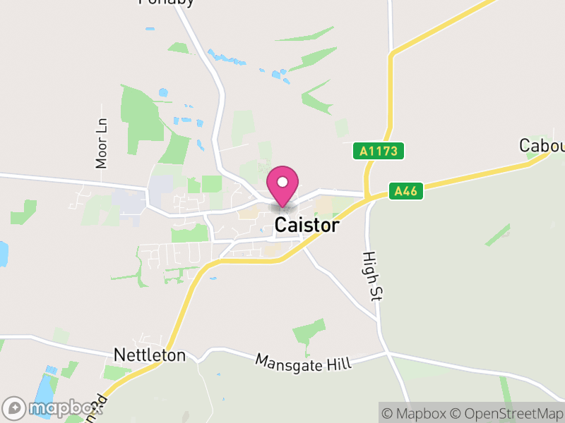 Map of Caistor TC, West Lindsey