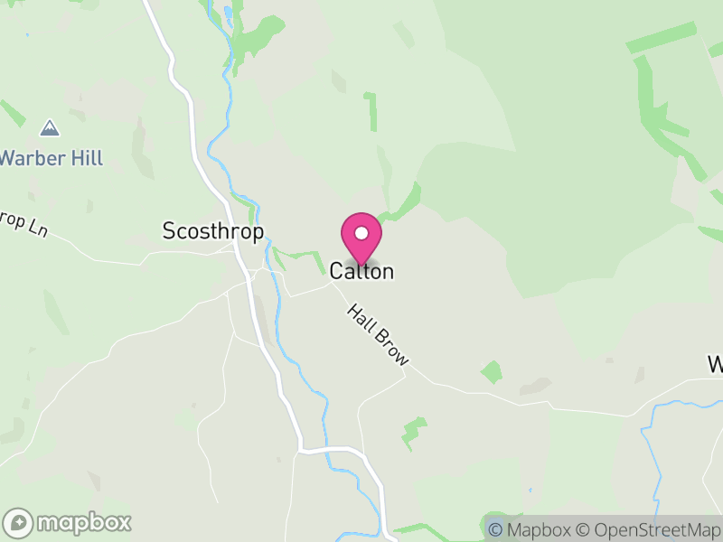 Map of Calton, North Yorkshire