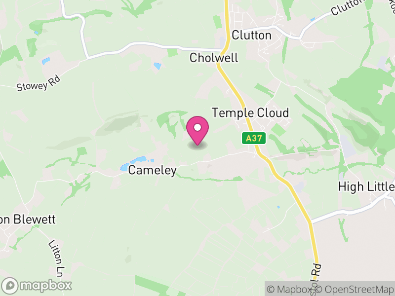 Map of Cameley, Bath and North East Somerset