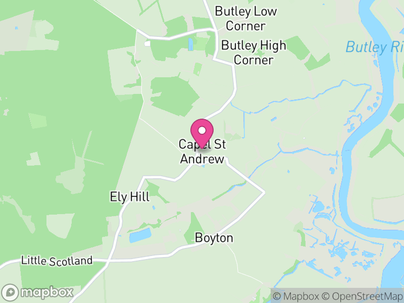 Map of Capel St. Andrew, East Suffolk