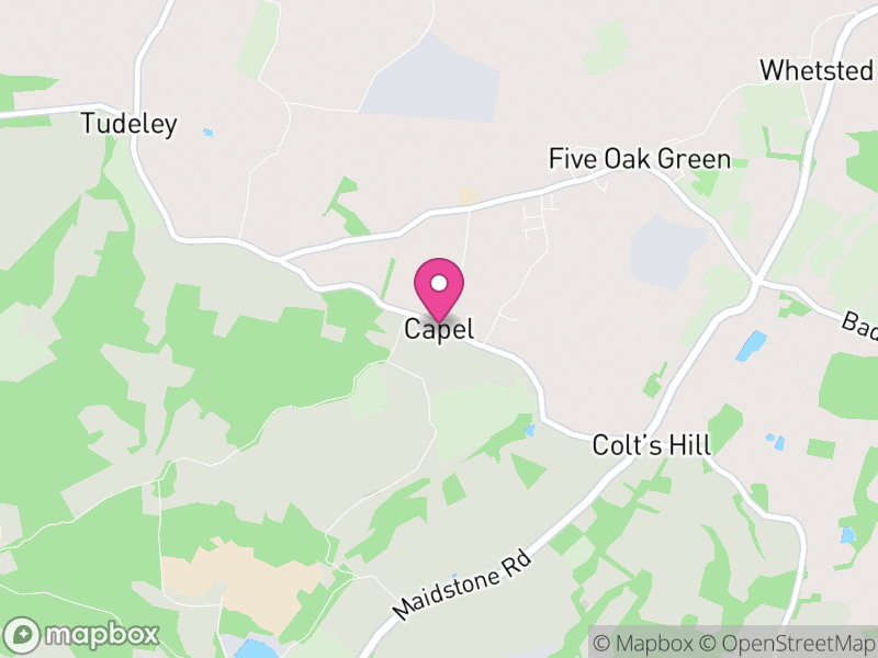 Map of Capel, Tunbridge Wells