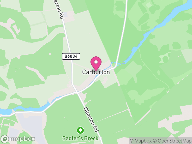 Map of Carburton, Bassetlaw
