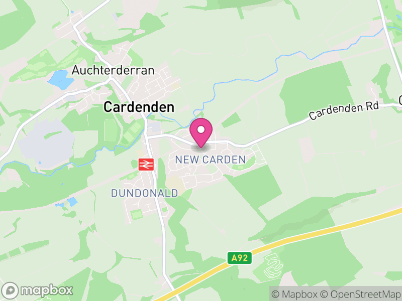 Map of Cardenden