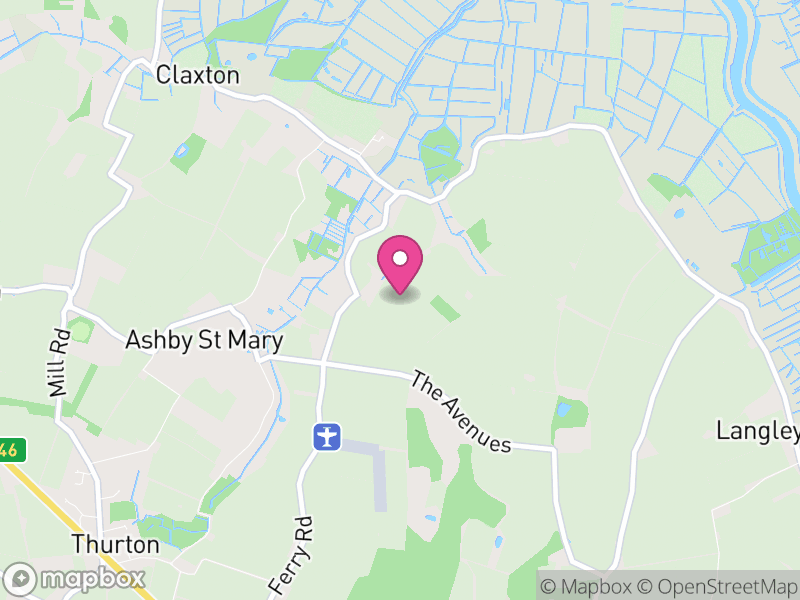 Map of Carleton St. Peter, South Norfolk