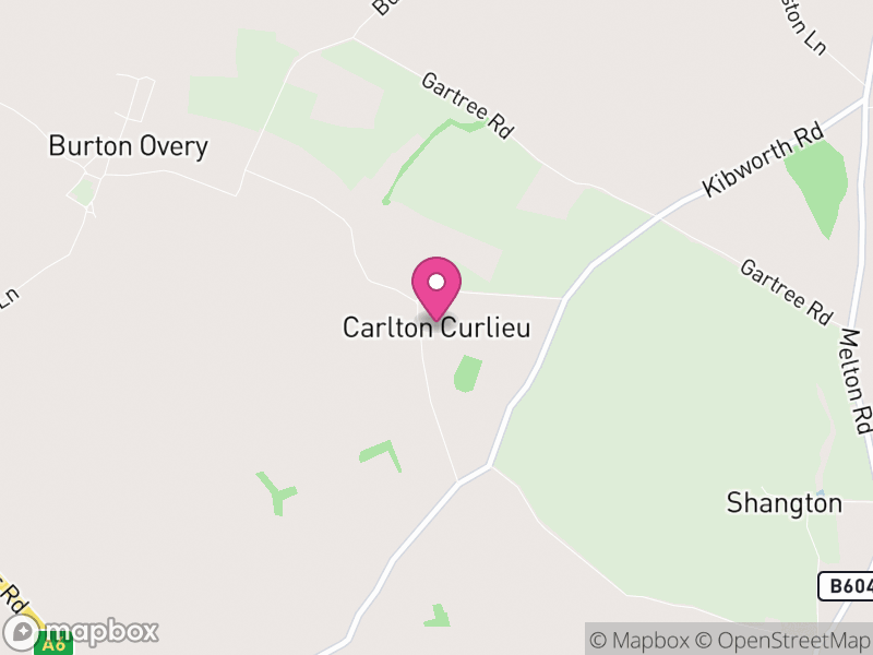 Map of Carlton Carlieu, Harborough