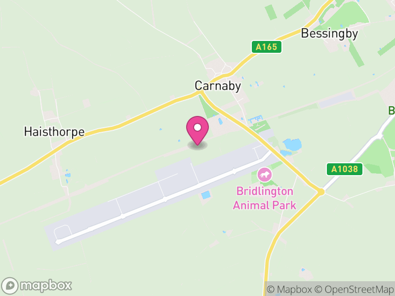 Map of Carnaby, East Riding of Yorkshire
