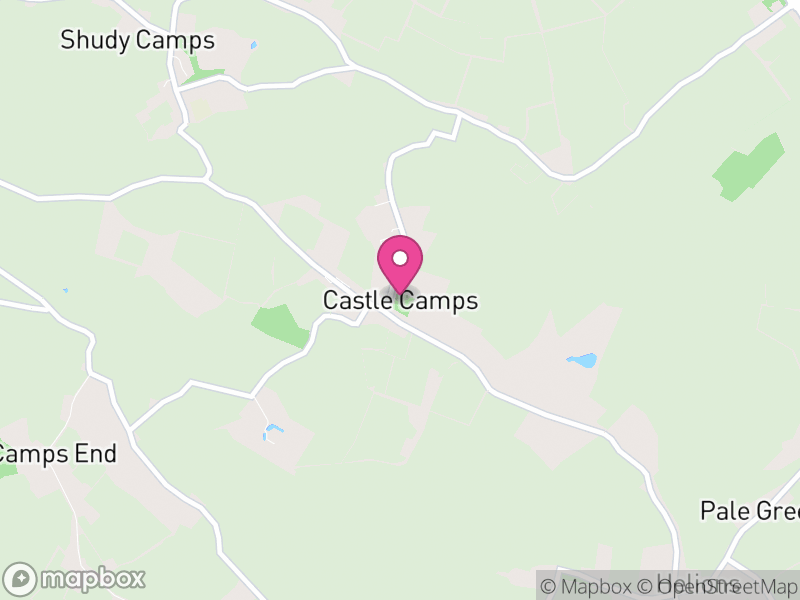 Map of Castle Camps, South Cambridgeshire