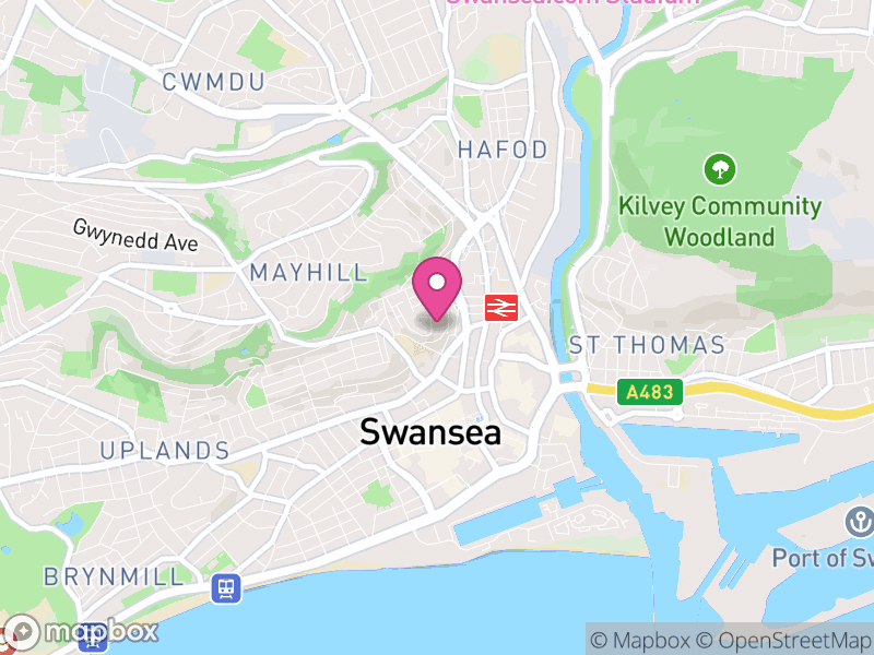 Map of Castle, Swansea