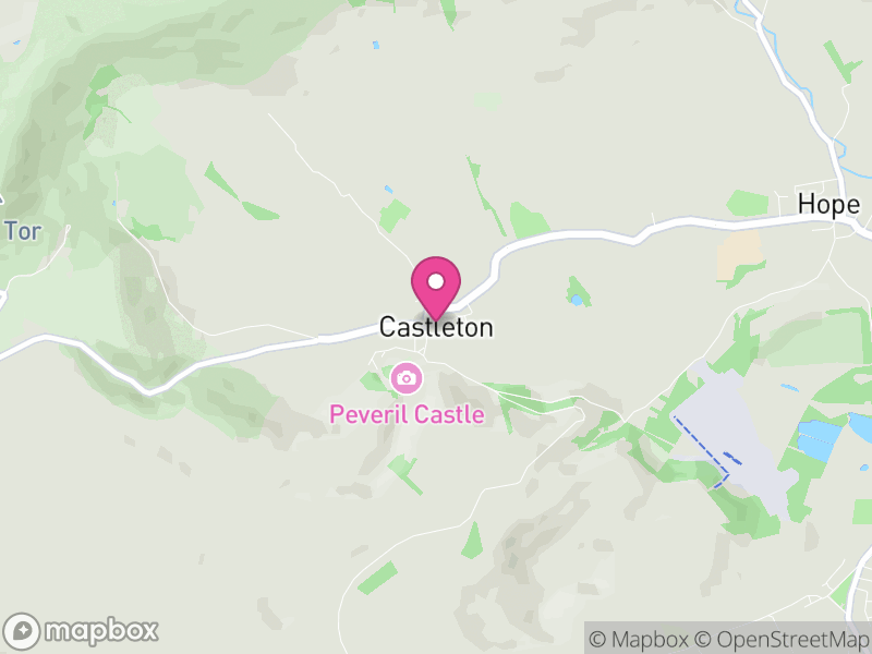 Map of Castleton, High Peak