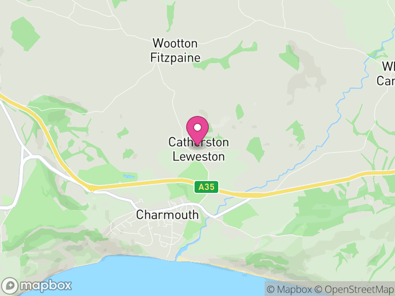 Map of Catherston Leweston, Dorset