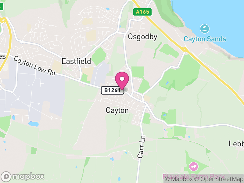 Map of Cayton, North Yorkshire