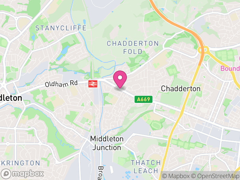 Map of Chadderton