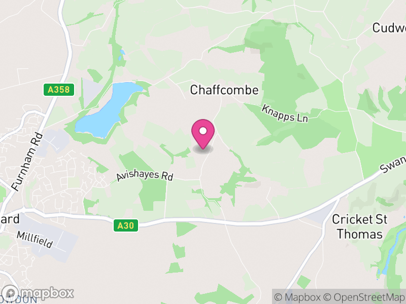 Map of Chaffcombe, Somerset