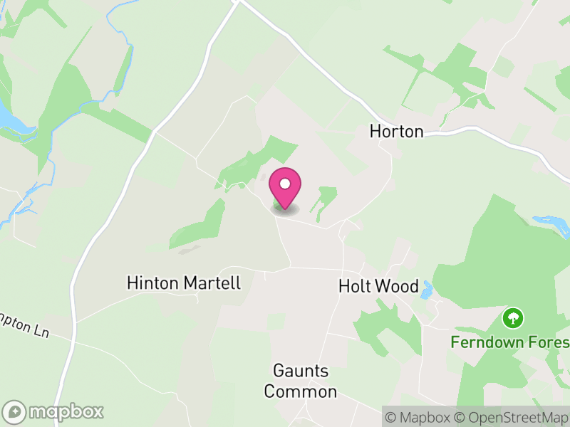 Map of Chalbury, Dorset