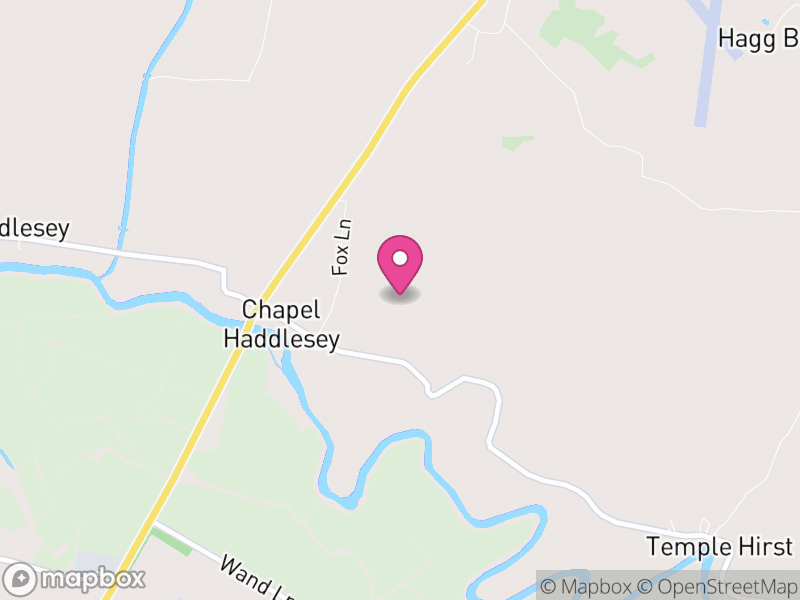 Map of Chapel Haddlesey, North Yorkshire