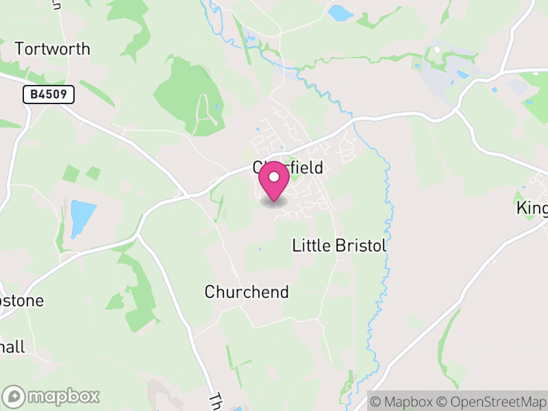 Map of Charfield, South Gloucestershire