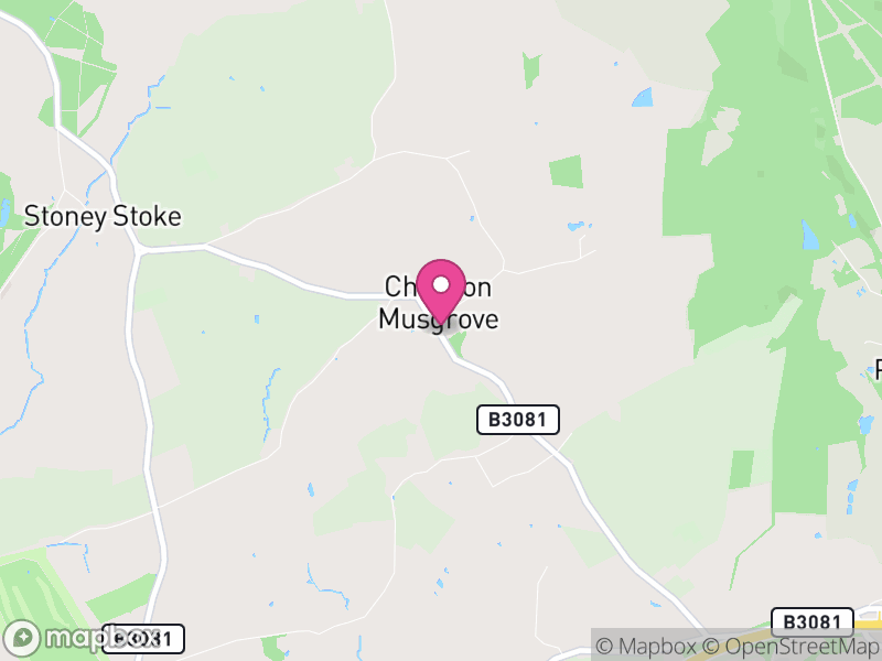 Map of Charlton Musgrove, Somerset