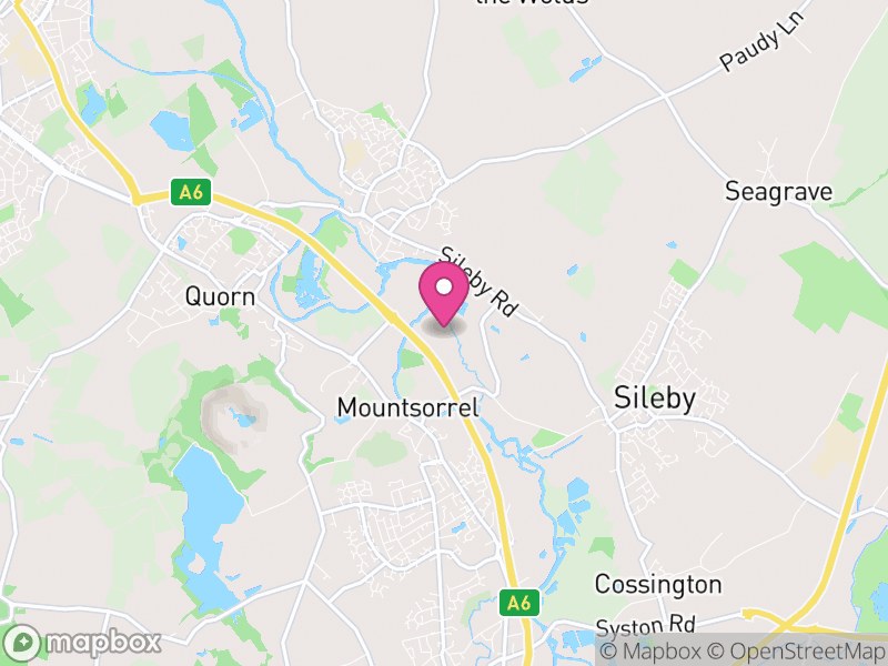 Map of Charnwood, Leicestershire