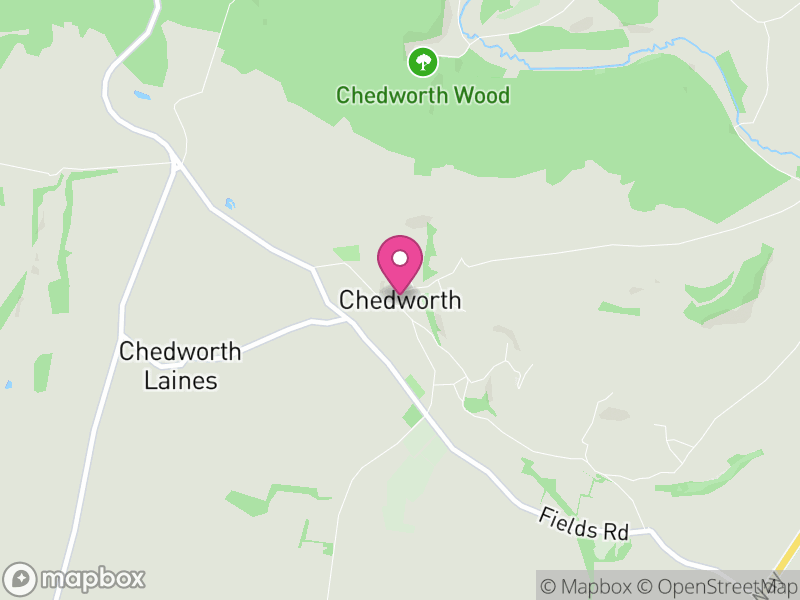 Map of Chedworth, Cotswold