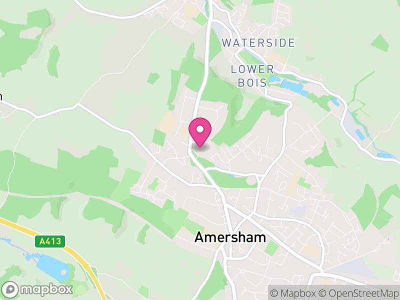 Map of Chesham Bois, Amersham and Villages Community Board
