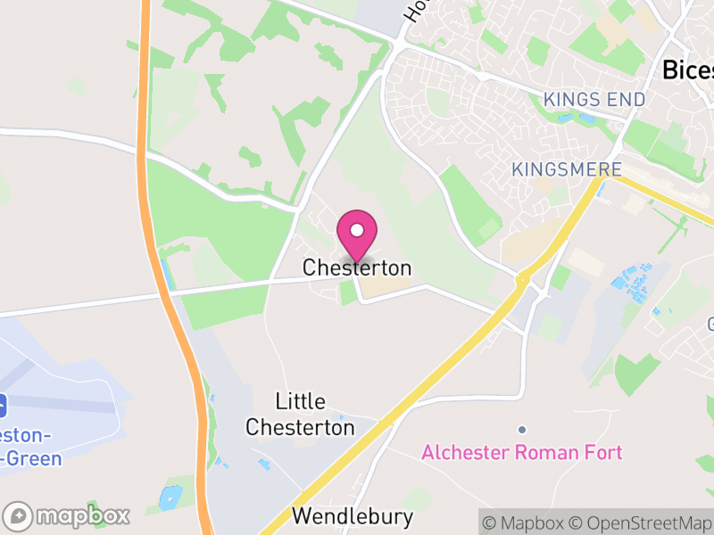 Map of Chesterton, Cherwell