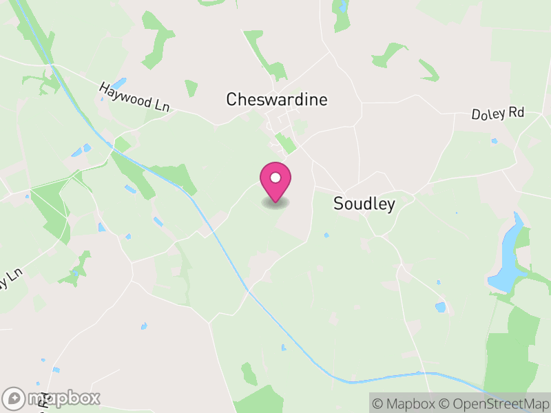 Map of Cheswardine, England