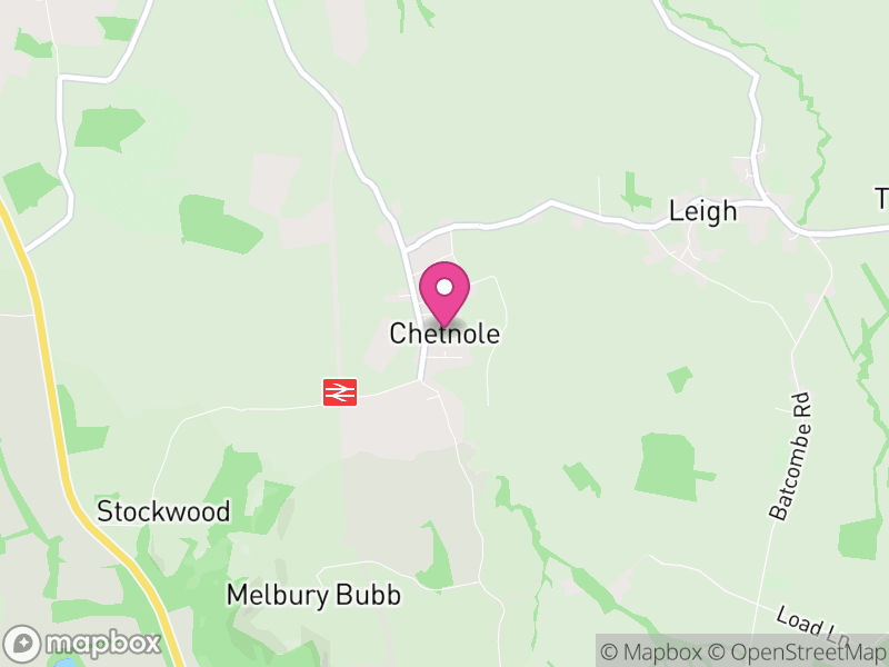 Map of Chetnole, Dorset