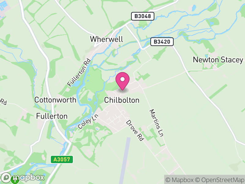 Map of Chilbolton, Test Valley