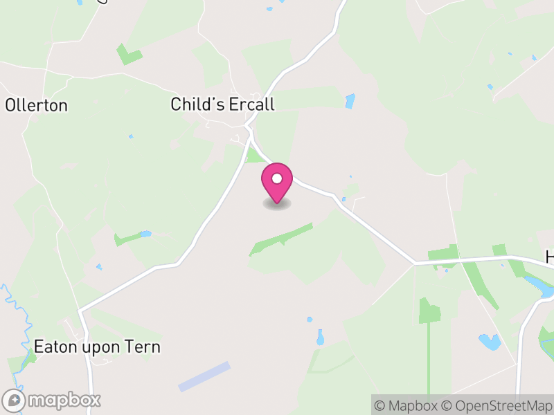 Map of Child's Ercall, England