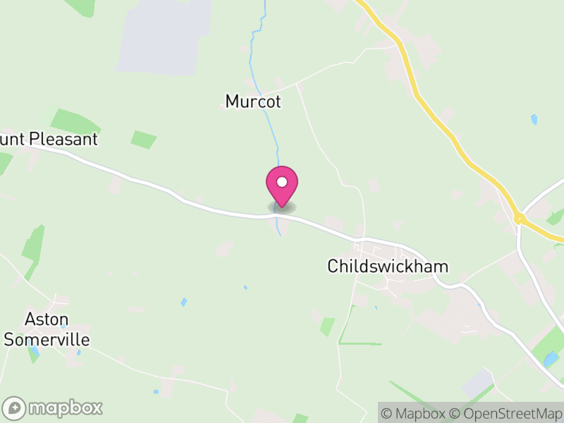 Map of Childswickham, Wychavon