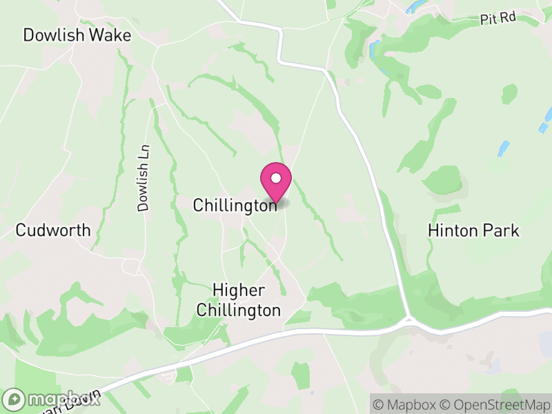 Map of Chillington, Somerset
