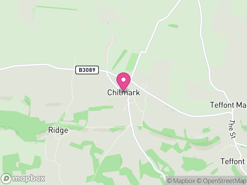 Map of Chilmark, Wiltshire