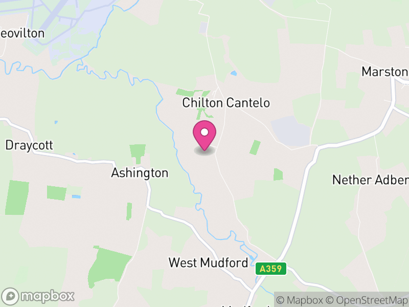Map of Chilton Cantelo, Somerset