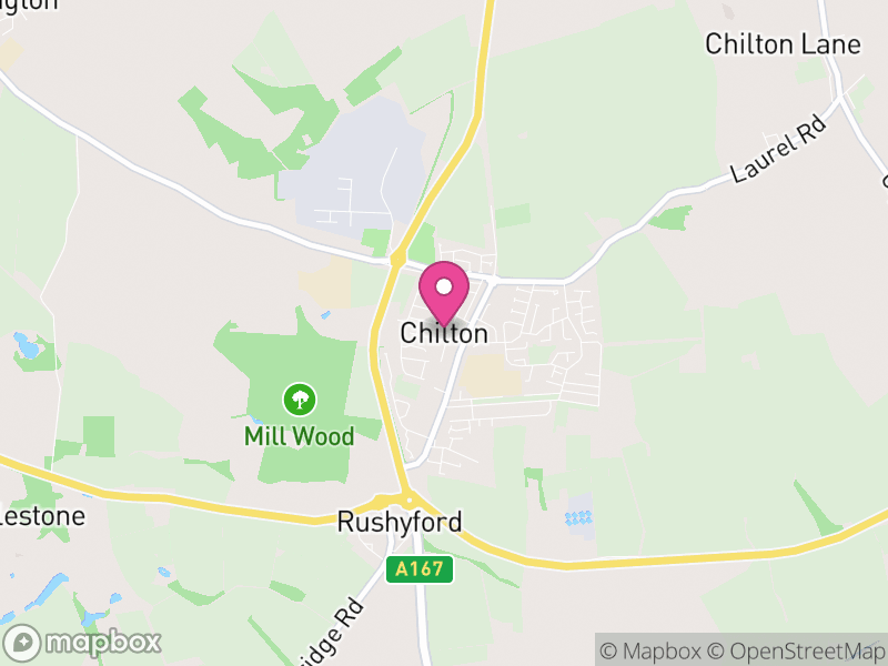 Map of Chilton, County Durham