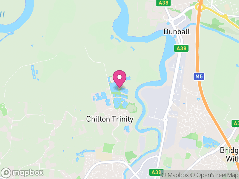 Map of Chilton Trinity, Somerset