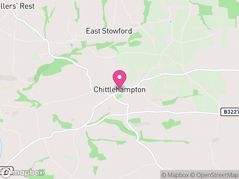 Map of Chittlehampton, North Devon