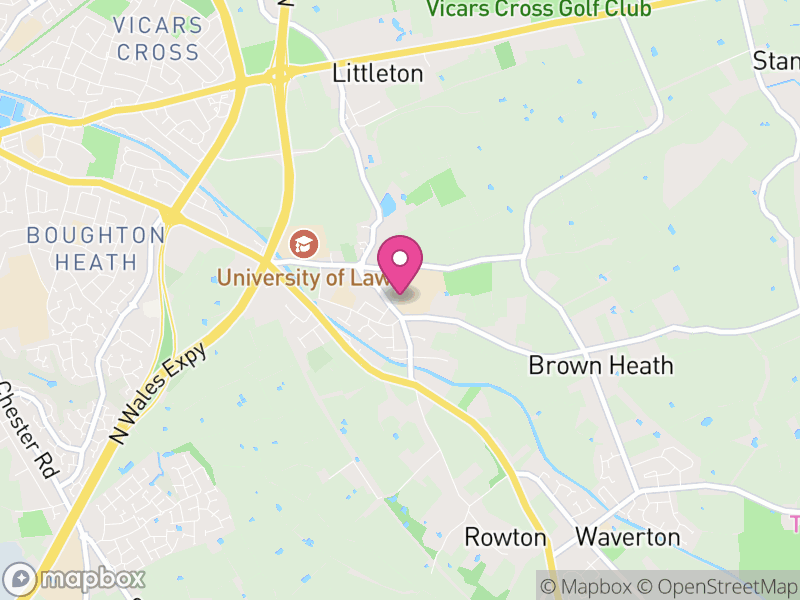 Map of Christleton, Cheshire West and Chester