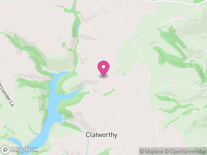 Map of Clatworthy, Somerset