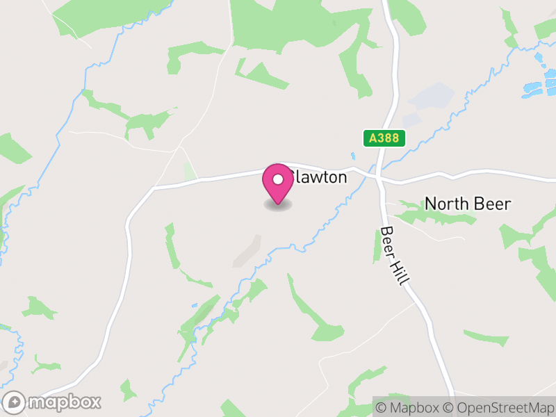 Map of Clawton, Torridge