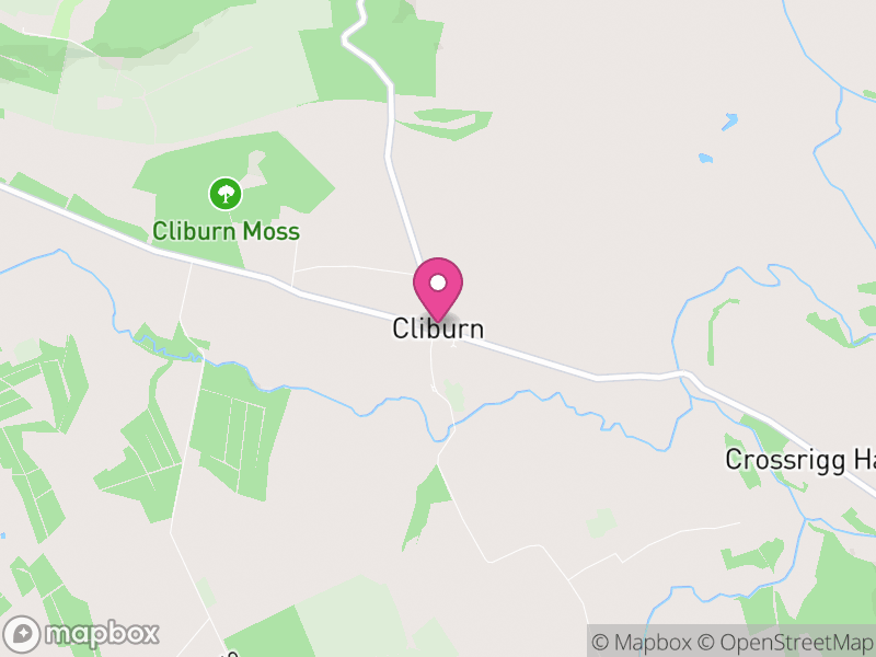 Map of Cliburn, Westmorland and Furness