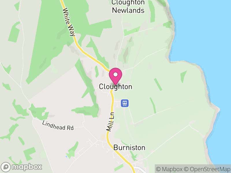 Map of Cloughton, North Yorkshire