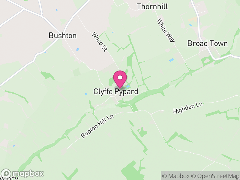 Map of Clyffe Pypard, Wiltshire