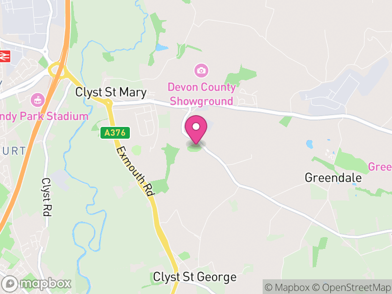 Map of Clyst St. Mary, East Devon